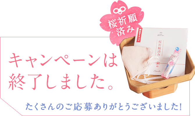 キャンペーンは終了しました。